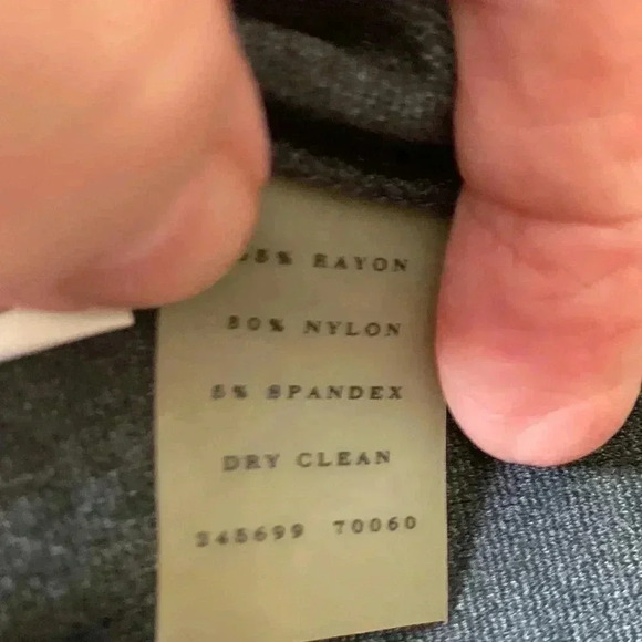 Ann Taylor soft  grey pencil skirt - Picture 5 of 5